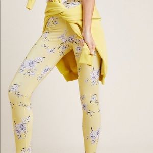 Spiritual Gangster Yellow Floral Leggings